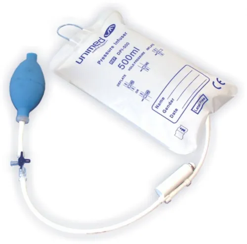 SAM Medical - From: 1850-80424 To: 1850-90816 - Bound Tree Medical Pressure Infuser, Unifusor, 1000ml Infusion Cuff W/aneroid Gauge And Thumbwheel Valve  24ea/cs