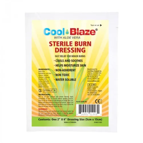 SAM Medical - From: 661003 To: 661007 - Bound Tree Medical Cool Blaze Burn Gel Packets  6/bx 100bx/cs