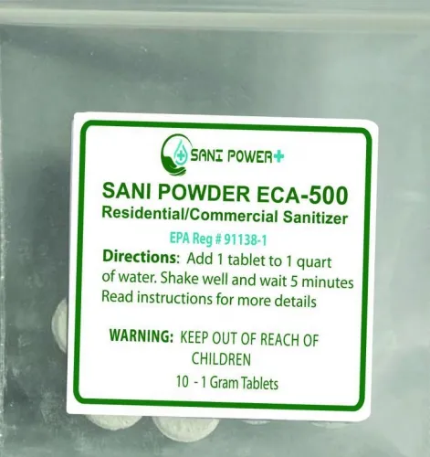 Sani Power - SaniTab10 - Sani Power Dissolving 1 Gram Tablets