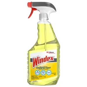 SC Johnson - 322369 - Windex Multisurface Disinfectant Sanitizer Cleaner, Trigger, 32oz, 8/cs