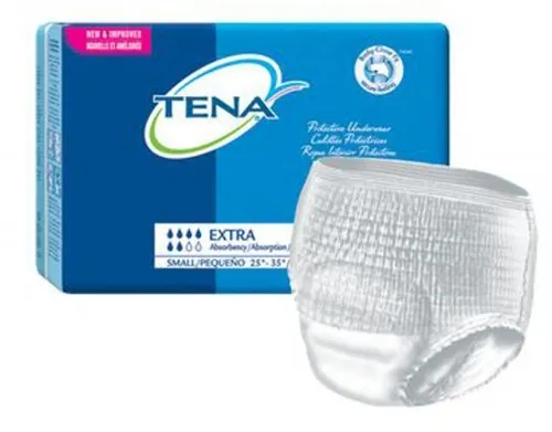 Sca Personal Care - 61273100-MKC - 72563100-MKC - Adult Absorbent Underwear TENA&reg Extra Pull On Disposable Heavy Absorbency