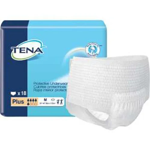 Sca Personal Care - 72238 - Adult Absorbent Underwear TENA&reg; Plus Pull On Disposable Heavy Absorbency