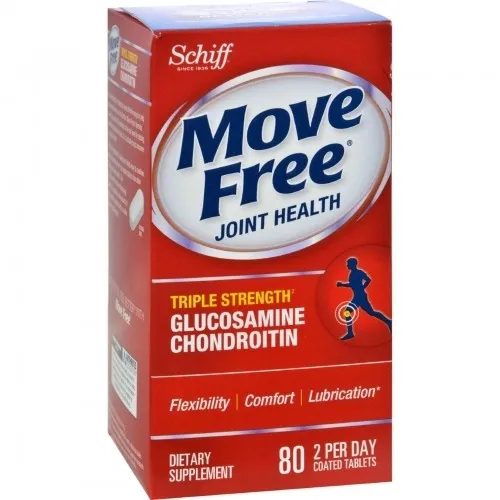 Schiff Vitamins - 762476 - Schiff Vitamins - 762476 - Schiff Move Free Advanced Triple Strength - 80 Coated Tablets