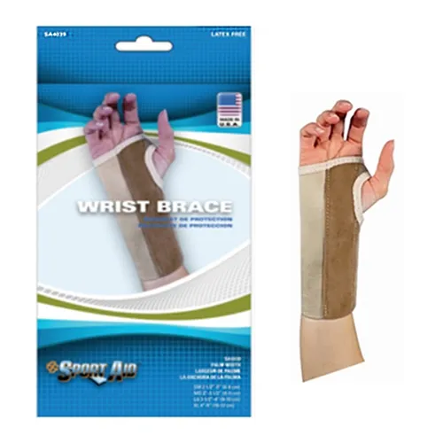 Scott Specialties - SA4039 BEI MDL - Sportaid Wrist Brace, Palm Stay Left