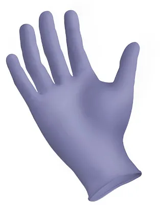 Sempermed - From: BKNF104 To: BLNF105 - USA Exam Glove, Nitrile, Small, Blue, 100/bx, 10 bx/cs