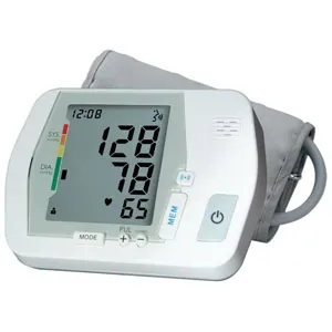 Simpro - KD-5904 - NatureSpirit Talking Arm Blood Pressure Monitor, Automatic, Bilingual.Package includes monitor, regular sized cuff, and Travel leatherette zippered storage bag, four AA batteries.