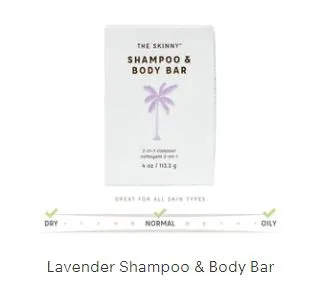 Skynny - From: SBARLO To: SBARROSEMARY - Shampoo & Body Bar