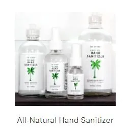 Skynny - SMSANISPRAY-ETH128 - All Natural Hand Sanitizer