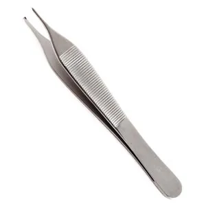 Sklar Surgical Instruments - From: 50-3047 To: 50-3048 - Sklar Instruments Adson Tissue Forceps, 1X2 Teeth, Smooth Jaws, 4.75" (DROP SHIP ONLY)