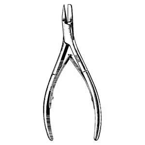 Sklar Instruments - 97-1150 - Ingrown Toe Nail Forceps, English Anvil Pattern, 5" Overall Length (DROP SHIP ONLY)