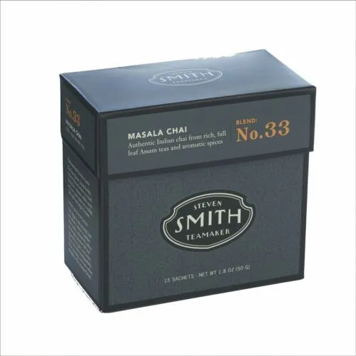 Smith Tea - 235053 - Black Tea Masala Chai Blend 15 tea bags