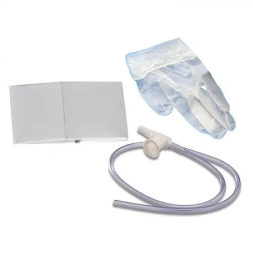 Smiths Medical - Maxi-Flo - 6005-14 - Asd Maxi Flo Maxi Flo Suction Catheter Kit, 14 fr, Maxi Flo Coiled Catheter 2 Vinyl Gloves Towel Rigid Basin