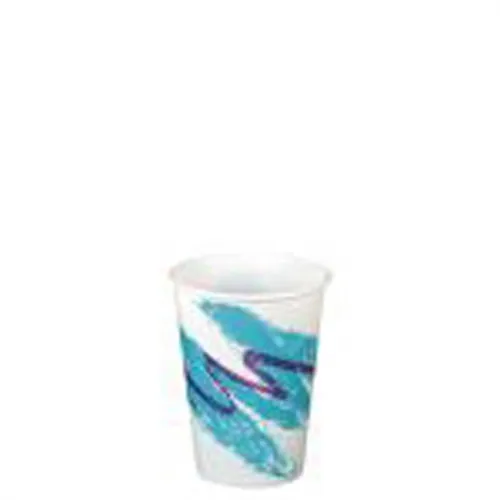 Solo Cup - Solo - R9N-00055 - Drinking Cup Solo 9 oz. Jazz Print Wax Coated Paper Disposable