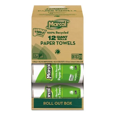 Soundview - From: MRC6181CT To: MRC6709 - 100% Recycled Roll Towels