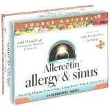 Source Naturals - SN-0004 - Allercetin - Sinus & Allergy? Homeopathic Tablets