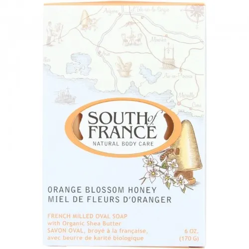 South of France - 250109 - South Of France - 1706035 - Bar Soap - Orange Blossom Honey