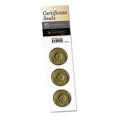 Southworth - From: SOU99293 To: SOU99294 - Certificate Seals