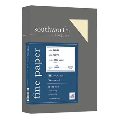 Southworth - From: SOUJD18C To: SOUJD18IC - 100% Cotton Business Paper
