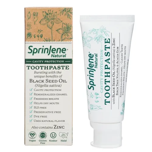 SprinJene - 363404000008 - Natural Cavity Protection Toothpaste