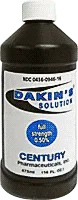 Century Pharmaceuticals - 0436093616 - Dakin's Solution 25% Wound Cleanser