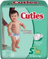 Cuties From: CR4001 To: Prevail Cuties Baby Diapers 22 - 37 Lbs.