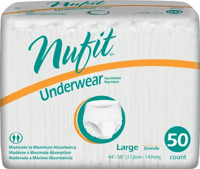 Nu-Fit - From: fqnu512 To: fqnu514ca - Procare Protective Underwear (previously Nufit)