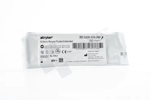 Stryker - 5220-010-260 - STRYKER 6.0MM ROUND FLUTED EXTENDED