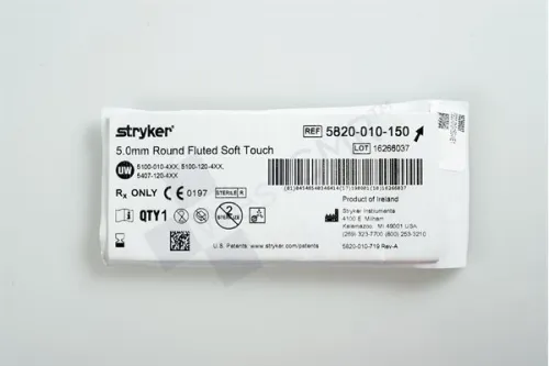 Stryker - 5820-010-150 - Stryker 5.0mm Round Fluted Soft Touch