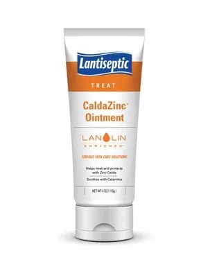 DermaRite Industries - Lantiseptic Caldazinc - 0606 - Skin Protectant Lantiseptic Caldazinc 4 oz. Tube Unscented Ointment