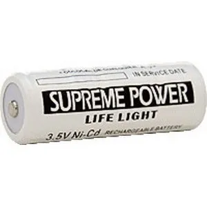 Supreme Technologies - LL72200 - 3.5 volt nickel-cad rechargeable battery, black.
