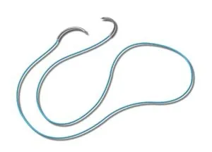 Surgical Specialties - 589B - 4/0 Chromic Gut Suture, 1/2 Circle