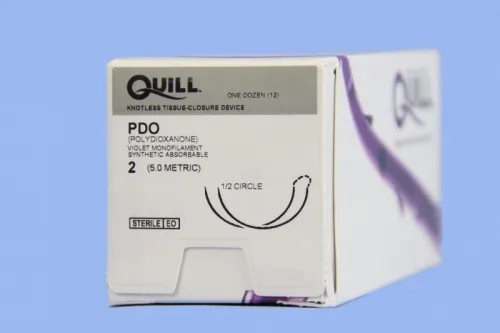Surgical Specialties - From: VLO-1001 To: VLP-2012 - PDO Suture, Taper Point, Unidirectional, 1/2 Circle
