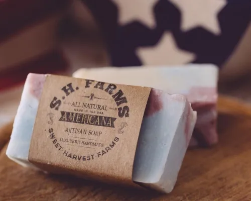 Sweet Harvest Farms - SHF-AMERICASP - Americana Organic Handmade Soap