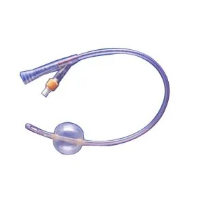Teleflex - Simplastic - 662530-000220 -  Soft  2 Way Foley Catheter 22 fr 30 cc, Couvelaire Tip, Color Coded, Sterile