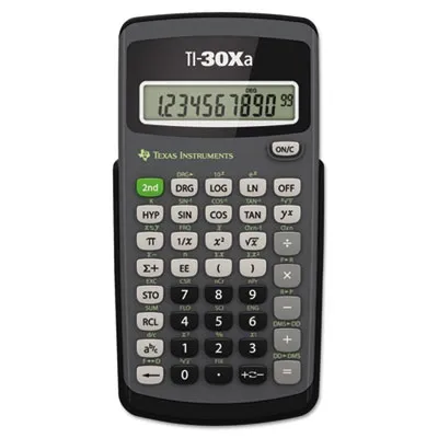 Texasinstr - TEXTI30XA - Ti-30Xa Scientific Calculator, 10-Digit Lcd