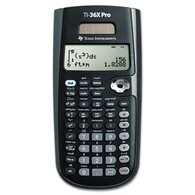 Texasinstr - TEXTI36XPRO - Ti-36X Pro Scientific Calculator, 16-Digit Lcd