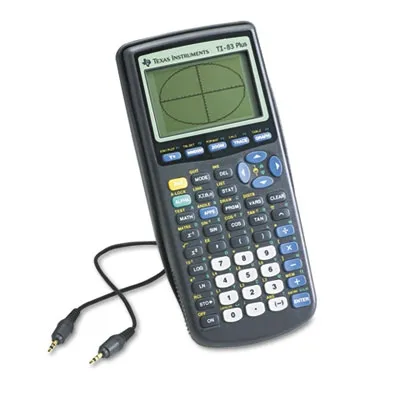 Texasinstr - TEXTI83PLUS - Ti-83Plus Programmable Graphing Calculator, 10-Digit Lcd