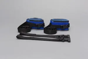TIDI Products - 2789Q - Posey Wrist Cuff Twice-as-Tough Quick Release Buckle w- Single 2-Piece Strap Machine Washable Neoprene Cuff Blue -US Only-