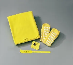 TIDI Products - From: 6238G To: 6238Y - Deluxe Kit with Large Size Socks, Yellow