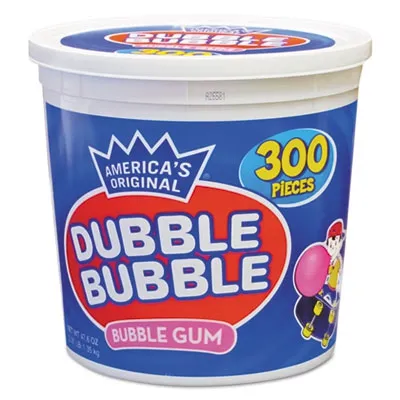 Tootsierol - TOO16403 - Bubble Gum, Original Pink, 300/Tub