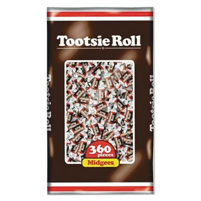 Tootsierol - TOO7806 - Midgees, Original, 38.8 Oz Bag, 360 Pieces