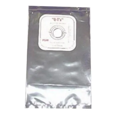 Torbot Group - 130 - Colostomy bags, extra large, package of 10 1 1/4" center opening, 4 1/2" adhesive area, 6" x 10" pouch size