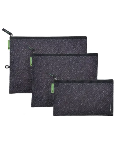 Travelon - 43549-51T - Clean Antimicrobial Set of 3 Pouches
