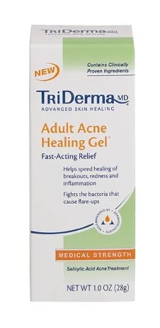 TriDerma - 58015 - Adult Acne Healing Gel, Size: 1.0 oz
