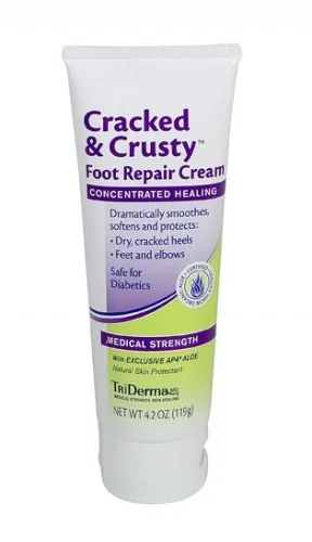 TriDerma - 93425 - Cracked & Crusty&trade; Foot Repair, Size: 4.2 oz