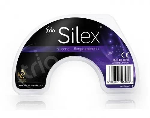 Trio Ostomy Care From: TR1060 To: TR1070 - Silex Silicone Flange Ext Silken Stoma Gel 60g Tube