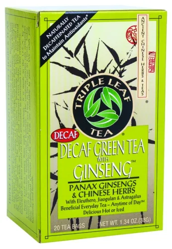 Triple Leaf Tea - 195015 - Decaf Tea w/Ginseng