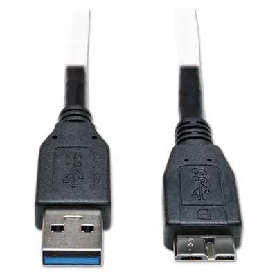 Tripplite - From: TRPU326001BK To: TRPU326003 - Usb 3.0 Superspeed Device Cable (A To Micro-B M/M)