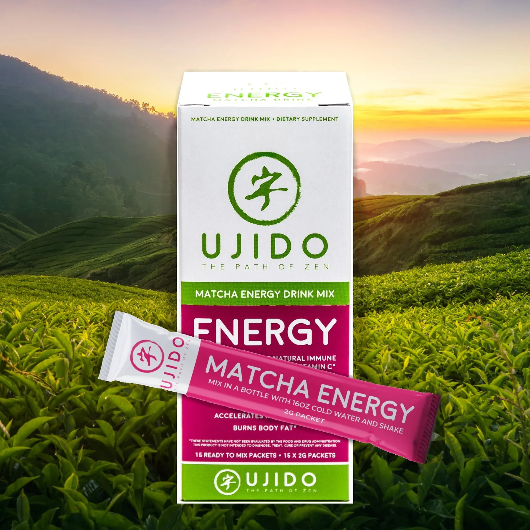 Ujido - 090136 - Matcha Energy