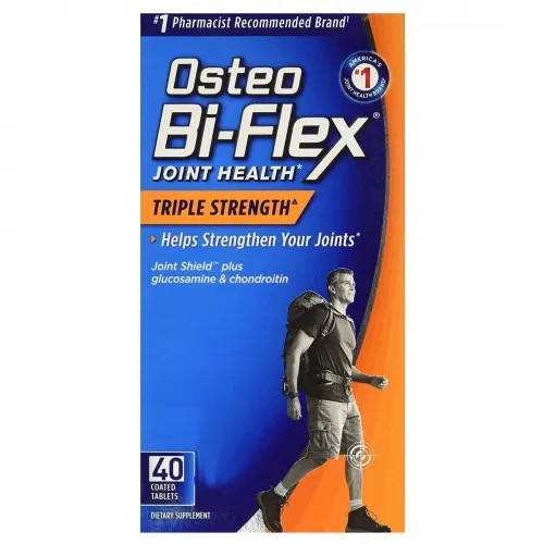 Us Nutrition - 52201 - Osteo Bi-Flex Triple Strength Coated Tablets, 40 Ct